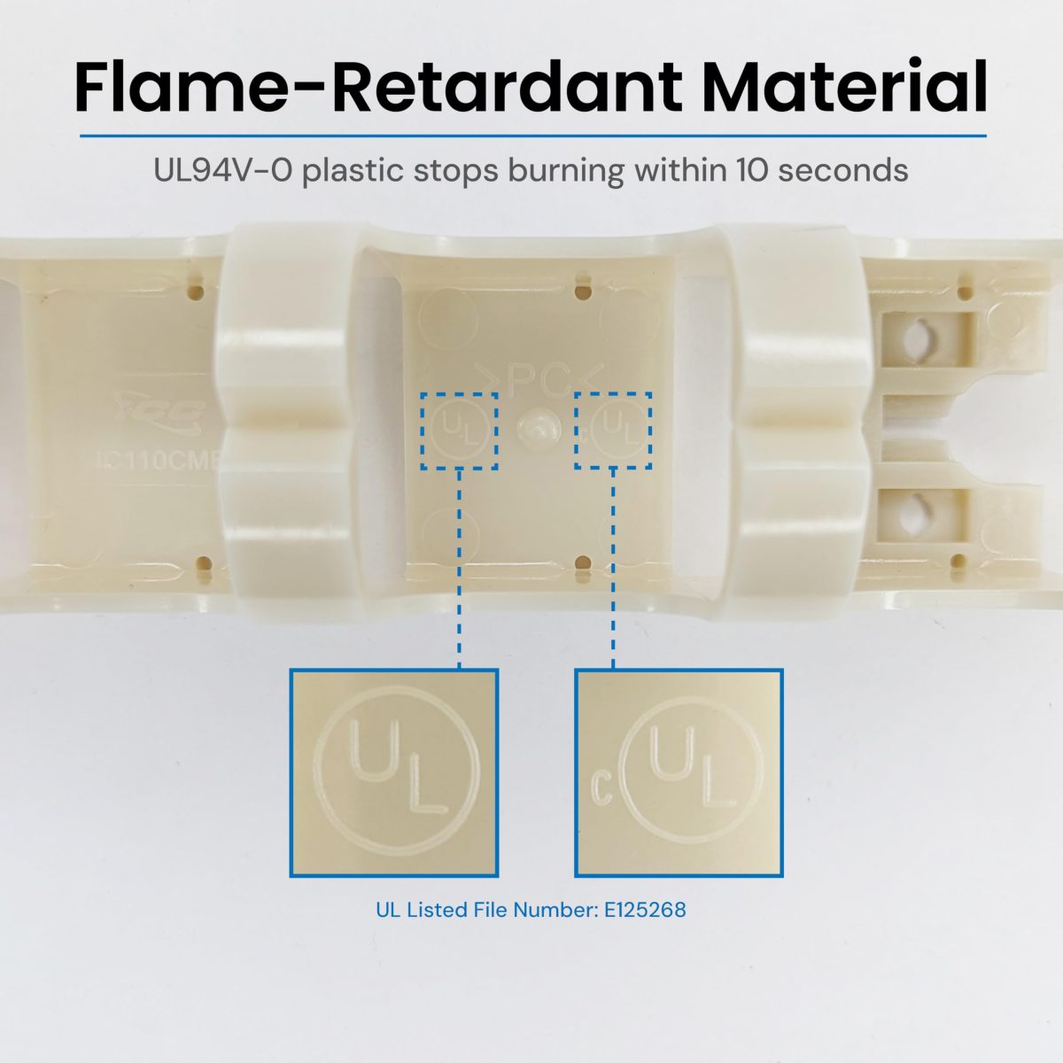 ICC 110 Cable Management Block with Feet, Cable Routing Block for 110 ...
