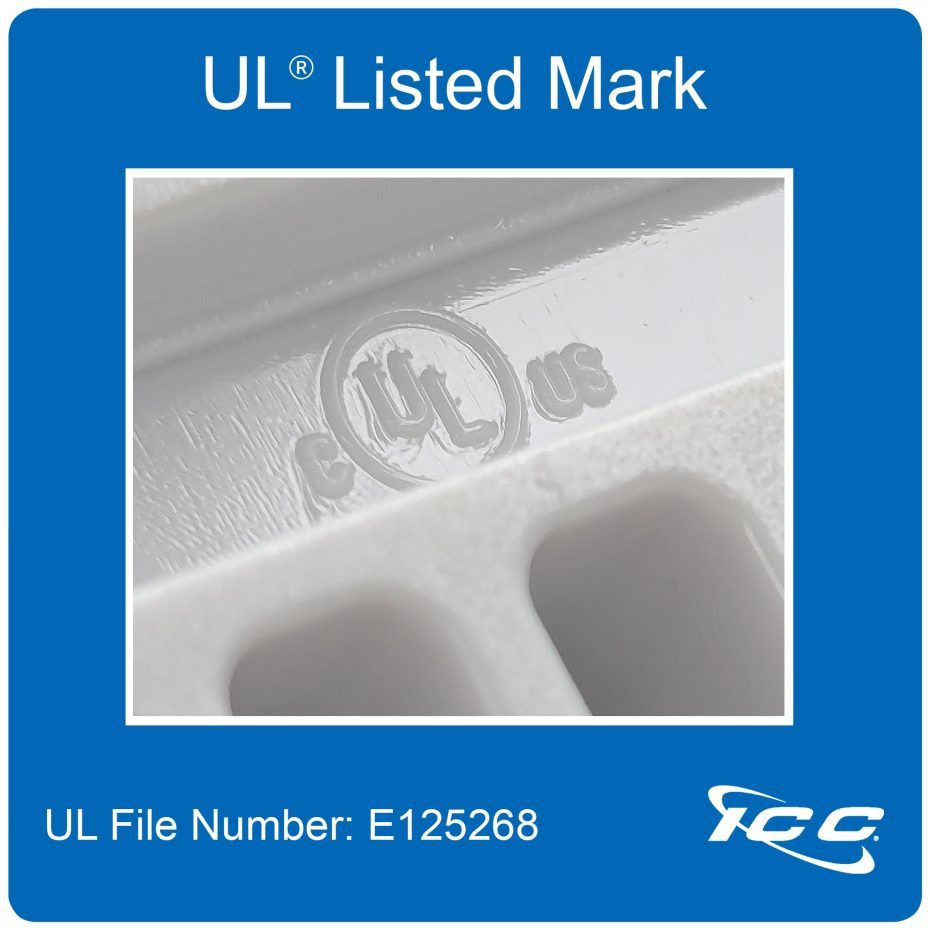 ICC 66M Wiring Block, 50-Pair Without Bracket, 66M1-50 Punch Down Block ...
