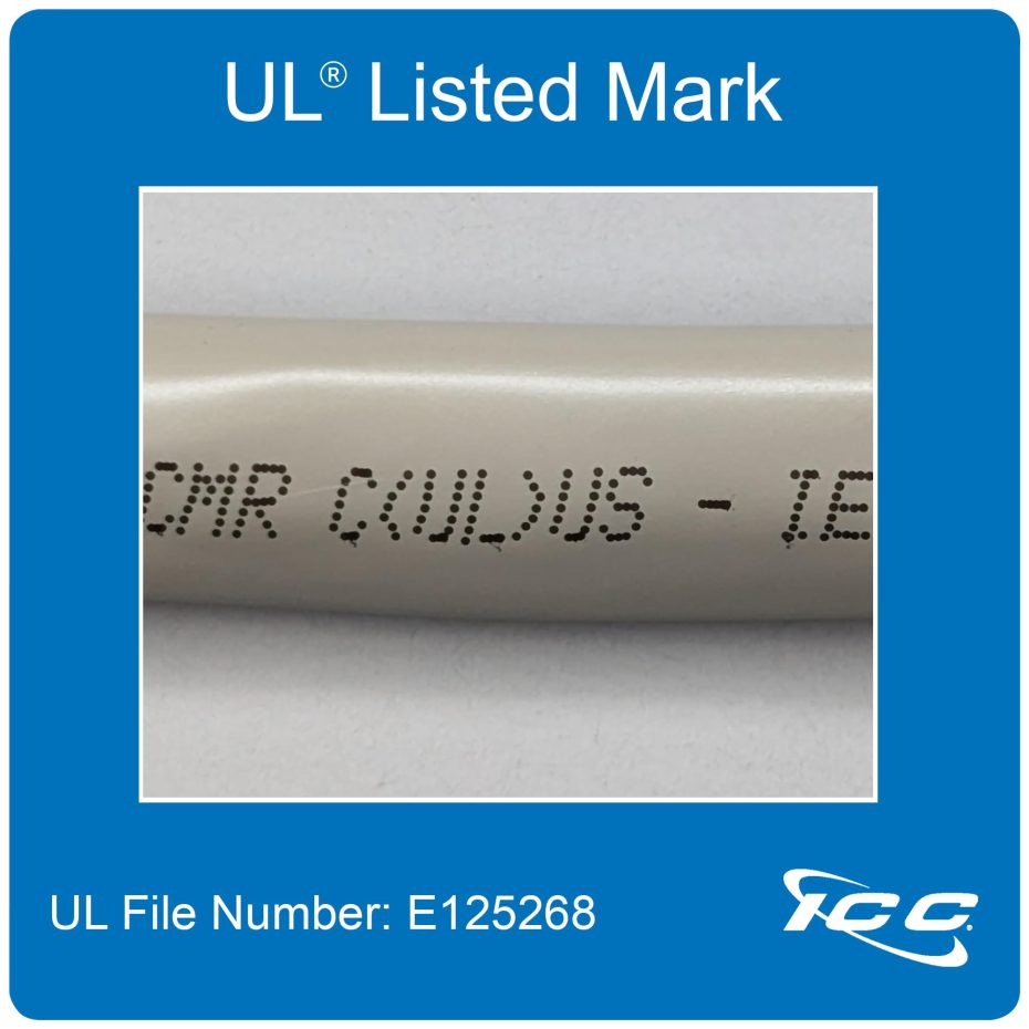 ICC Male to Open-End 25-Pair Telco Cable - Cat3 24AWG, 100% Solid Pure ...