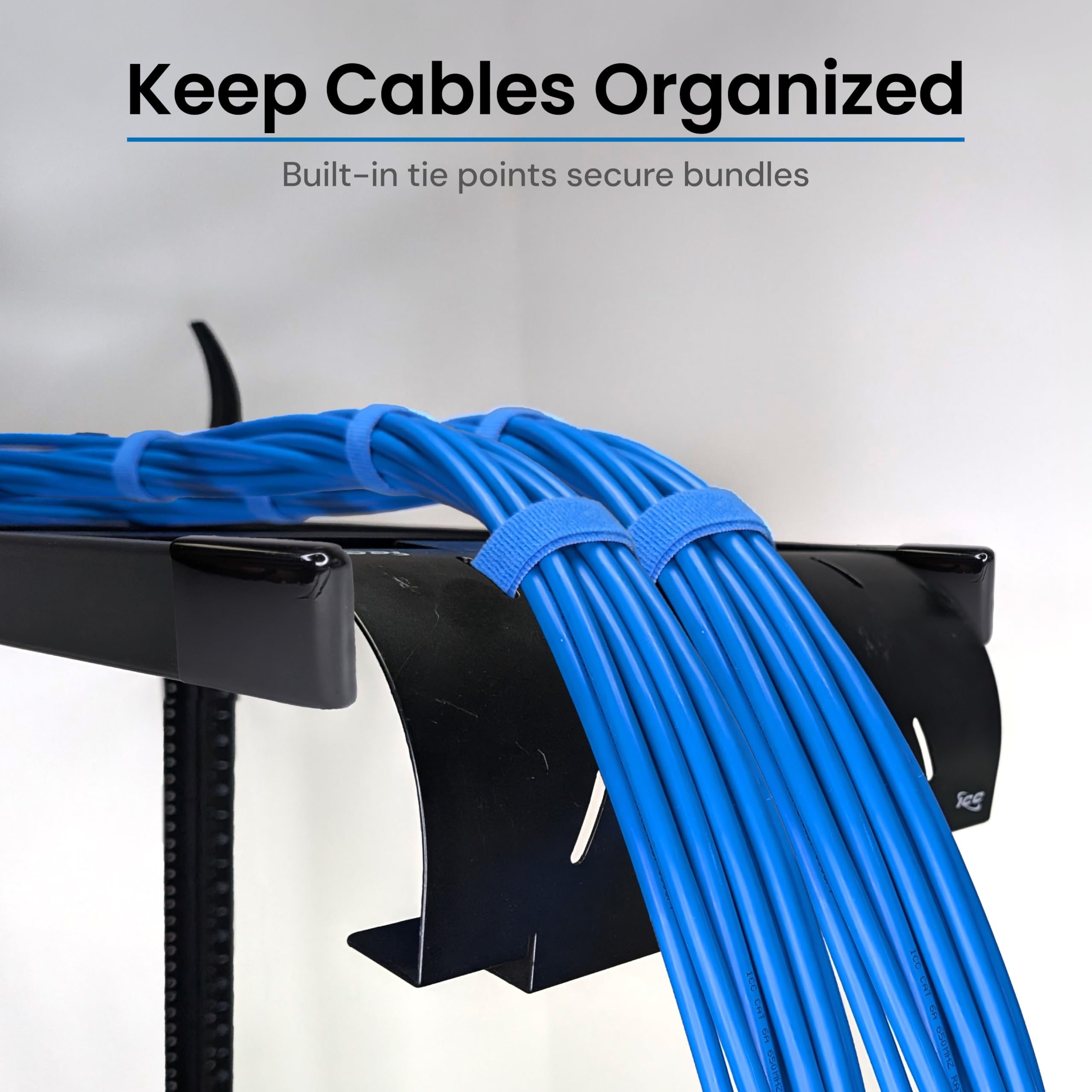 ICC Cable Runway Radius Drop Kit – 2-Pack | Steel, Black Powder Coat ...