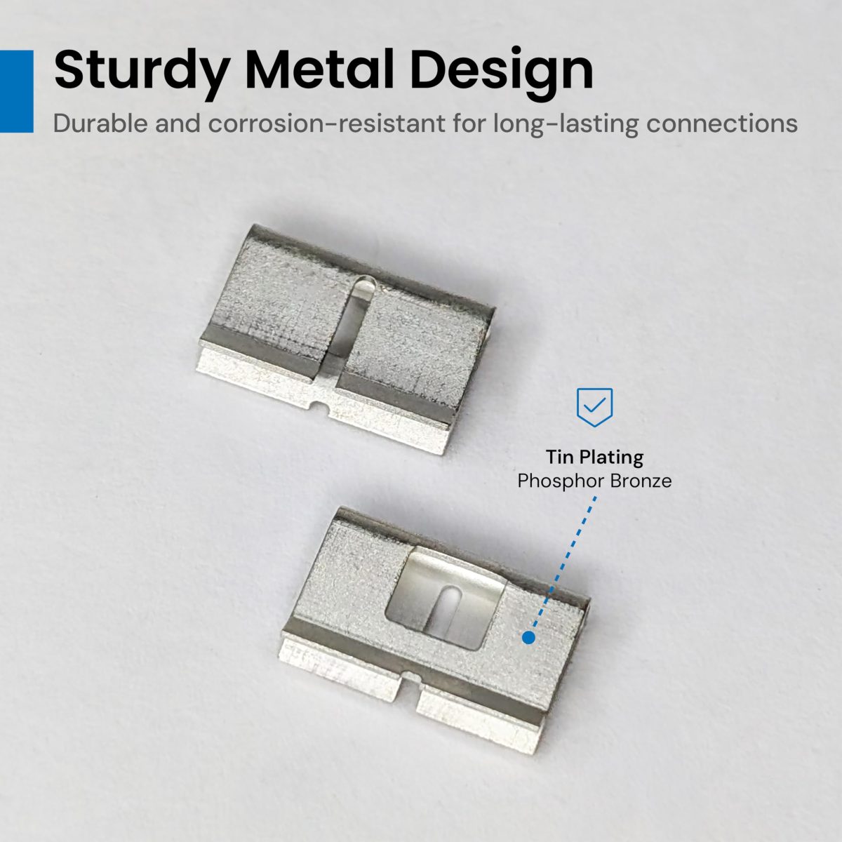 ICC 66 Wiring Block Bridging Clip – Tin-Plated Phosphor Bronze ...