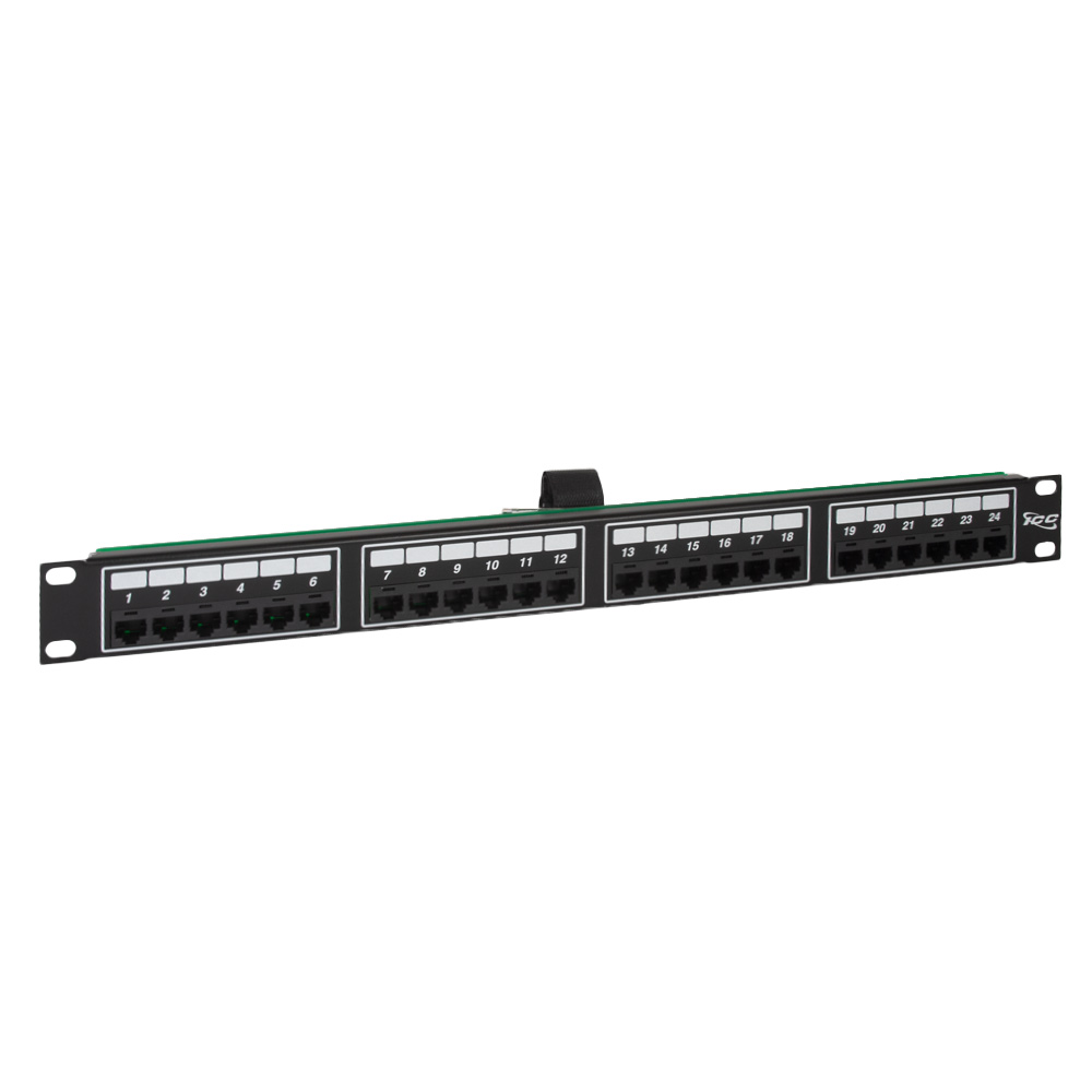 Voice 8P2C Patch Panel with Female Telco in 24 Ports and 1 RMS