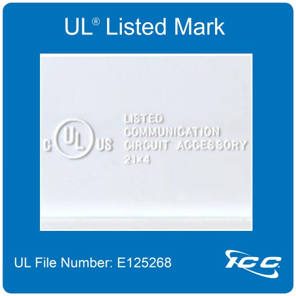 ICC Compact Plastic Structured Media Enclosure, Small Media