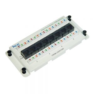 Residential Data Module, CAT 5e with 8 Ports ICRESDPA1C