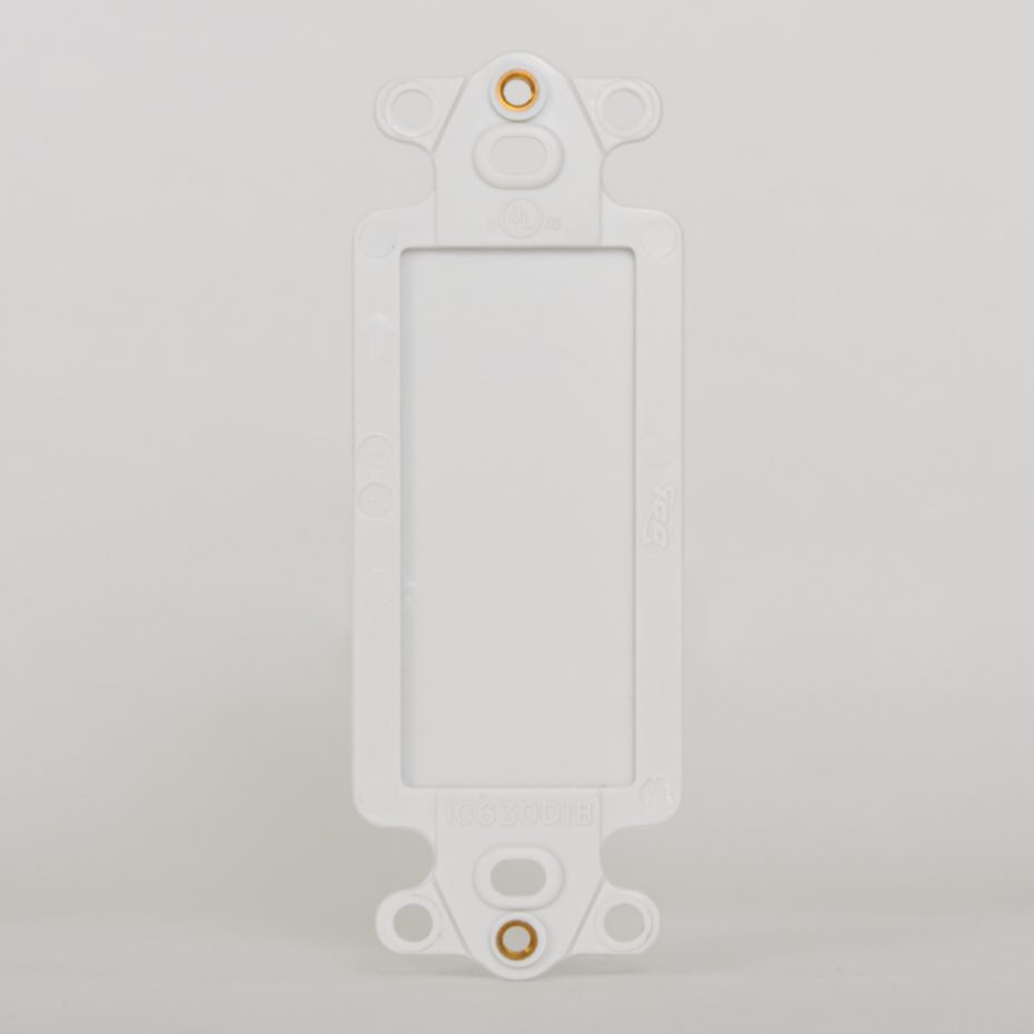 ICC Decorator Blank Insert for Unused Openings, Decora Style - ICC