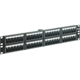 Voice 8P2C Patch Panel with Female Telco in 48 Ports and 2 RMS
