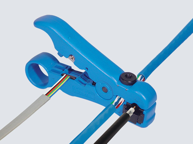 UTP and Coax Stripper Tool