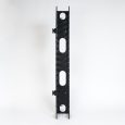 Vertical Plastic Finger Duct 7 Foot Rack 2 Sets Front 2 ICCMSC30BK