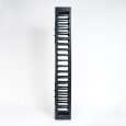 Vertical Plastic Finger Duct 7 Foot Rack 2 Sets Side ICCMSC30BK