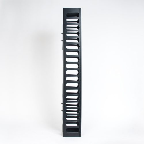 Vertical Plastic Finger Duct for 7' Rack, Side or Center Mount, 4