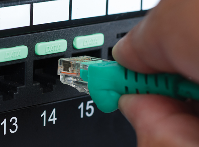 Image of Patch Cord and Patch Panel