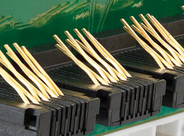 Image of Gold Plating on Patch Panel
