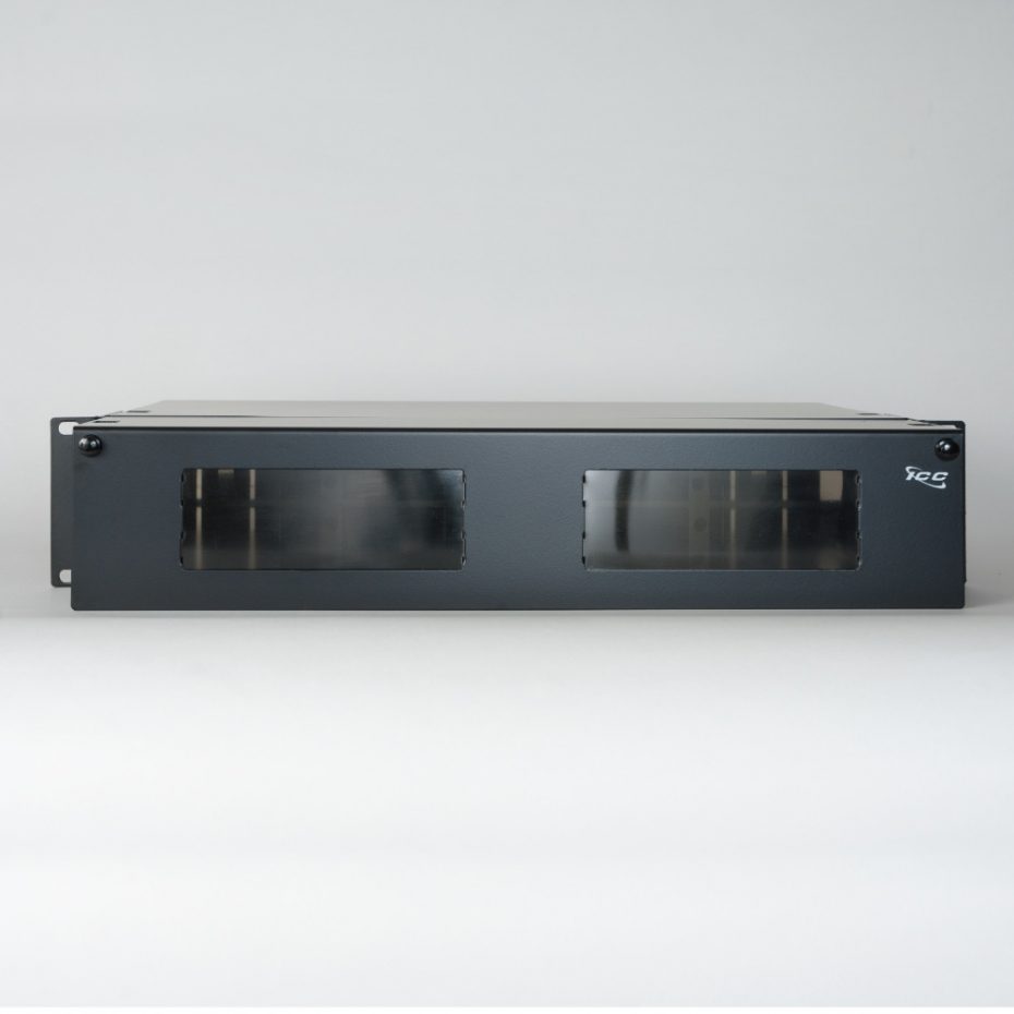 HD 2 RMS Fiber Optic Rack Mount Enclosure with 8 Slots for Adapter ...