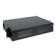 HD Fiber Optic Rack Mount Enclosure 8 Panels 2 RMS ICFORE82RM