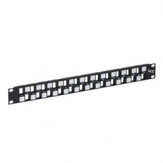 Blank Patch Panel with 24 Ports EZ Style in 1 RMS IC107BE241