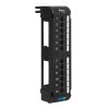 CAT 5e Vertical Patch Panel with 12 Ports ICMPP12V5E