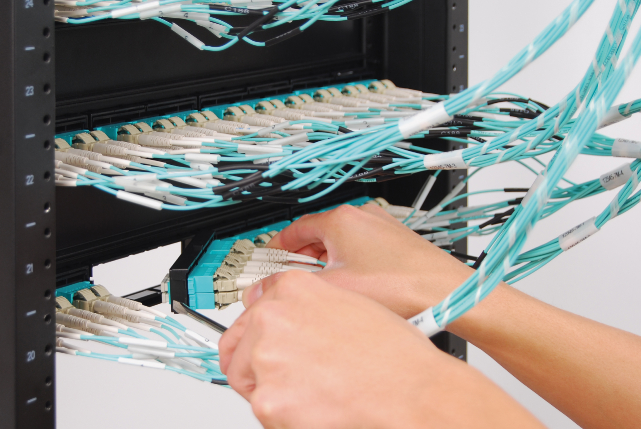 Pre-Terminated Fiber Optic Patch Panel Cabling System - ICC